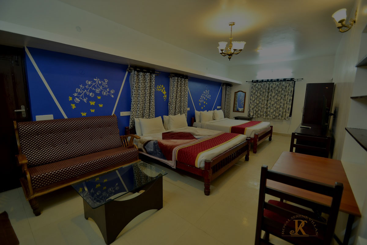 Experience comfort in our bespoke Rooms